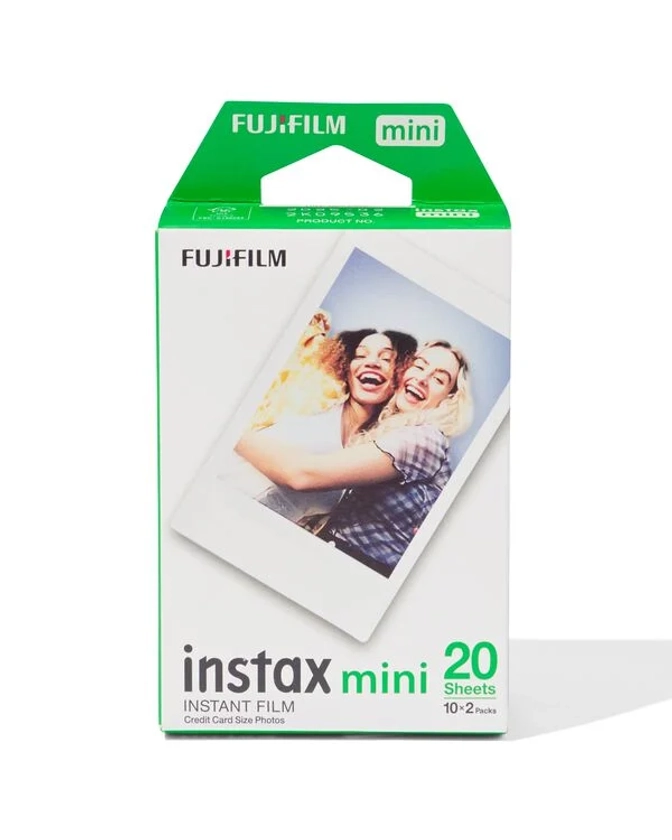 papier photo Fujifilm instax mini (2x10/paquet)