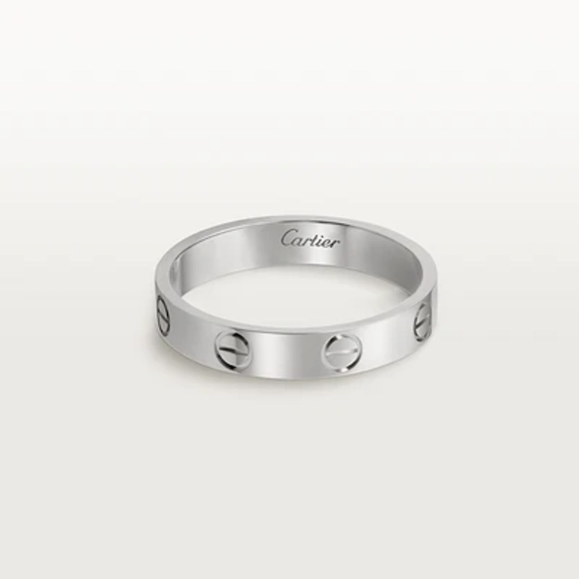 CRB4085100 - LOVE wedding band - White gold - Cartier