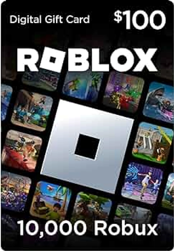 Roblox Digital Gift Code for 10,000 Robux [Redeem Worldwide - Includes Exclusive Virtual Item] [Online Game Code]