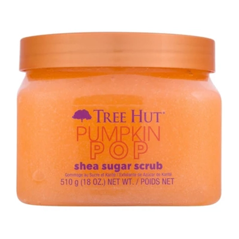 Tree Hut Pumpkin Pop Shea Sugar Body Scrub - 18oz