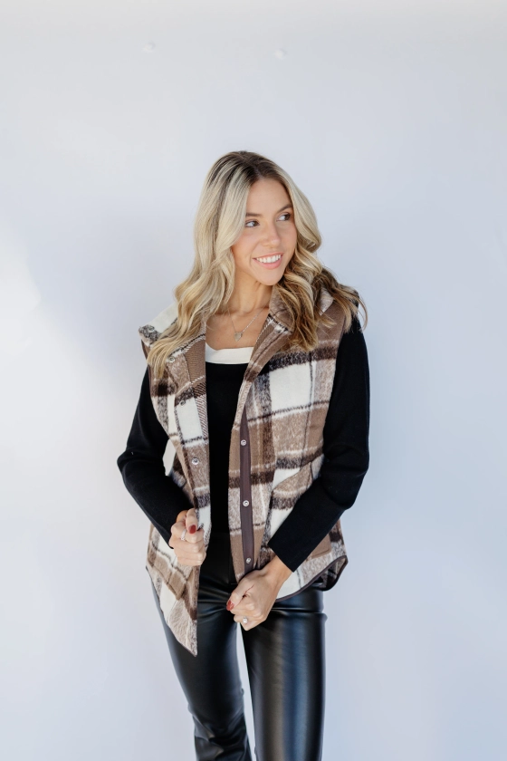 KAM PLAID VEST