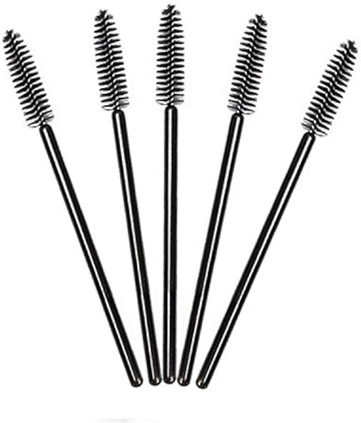 50 Pcs Convenient and Practical Disposable Eyelash Brush Applicator for Eyelash Extension Mascara Wands Makeup Cosmetic Tool