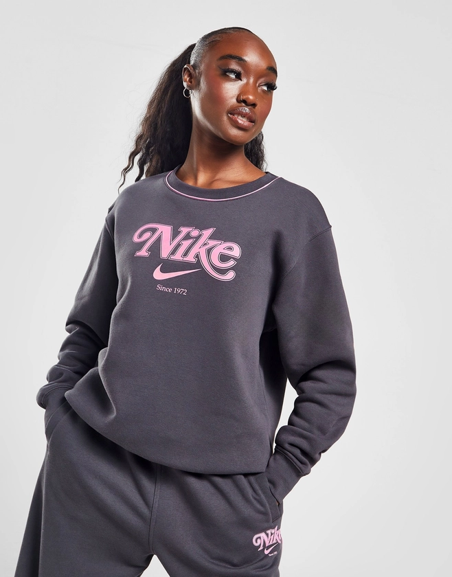 Grey Nike Energy Crew Sweatshirt | JD Sports UK 