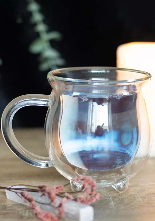 Clear Double Walled Glass | CAULDRON MUG