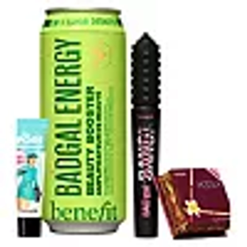 Benefit BADgal Energy Mascara, Pore Primer & Bronzer Trio