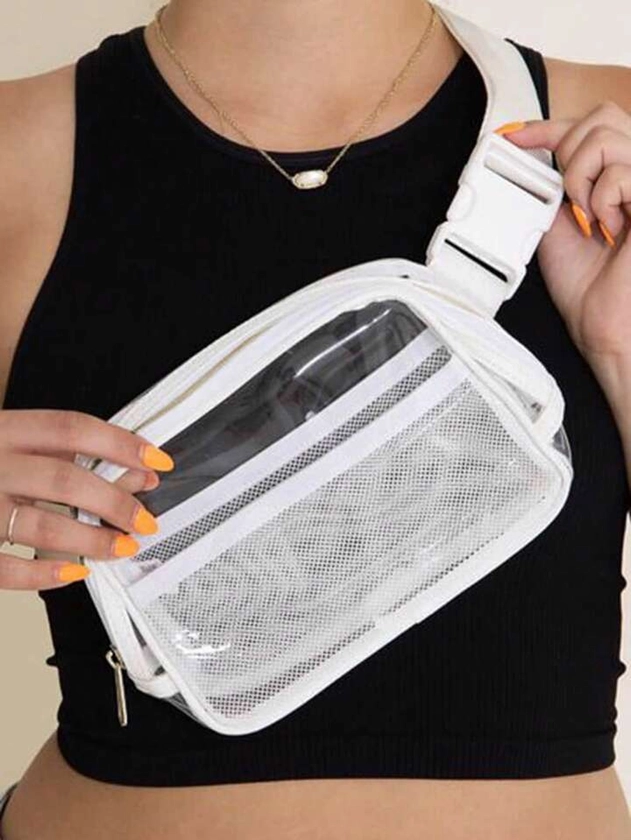 Fashionable Unisex Outdoor Fanny Pack/Chest Bag With Versatile Commuter Sporty Pattern Design