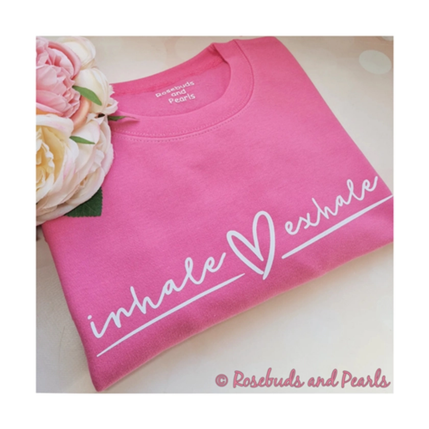 Inhale Exhale Jumper | Rosebuds And Pearls