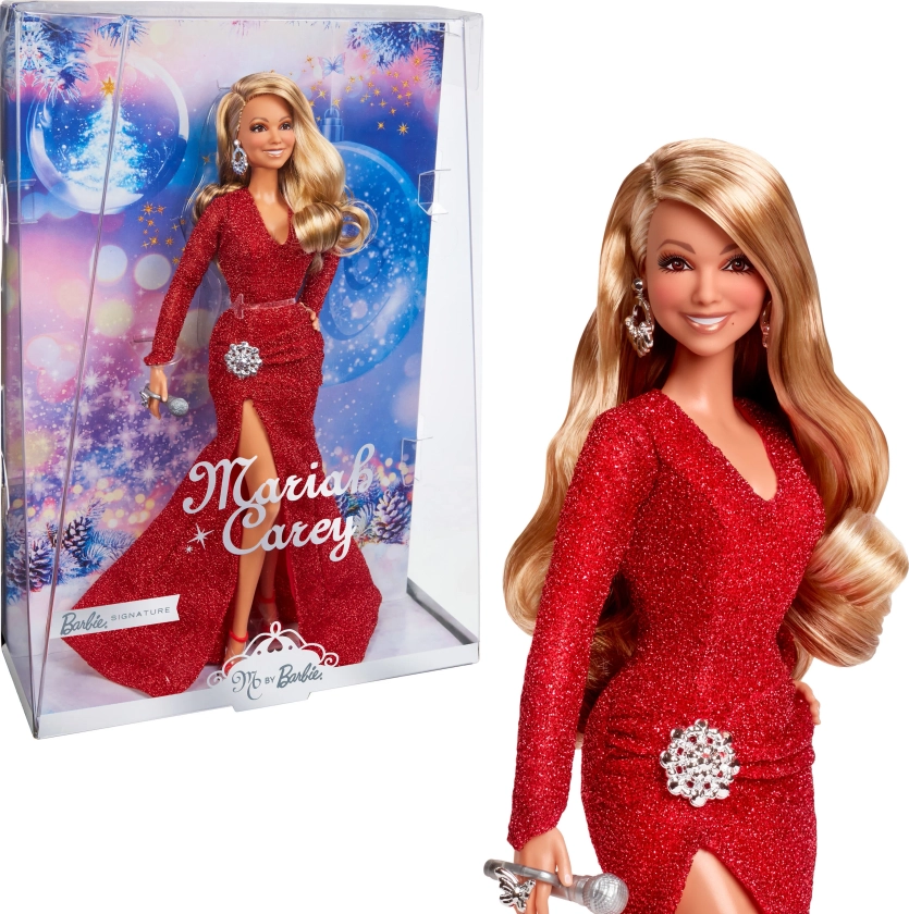Mariah Carey Barbie Doll, Holiday Celebration Collectible - Walmart.com
