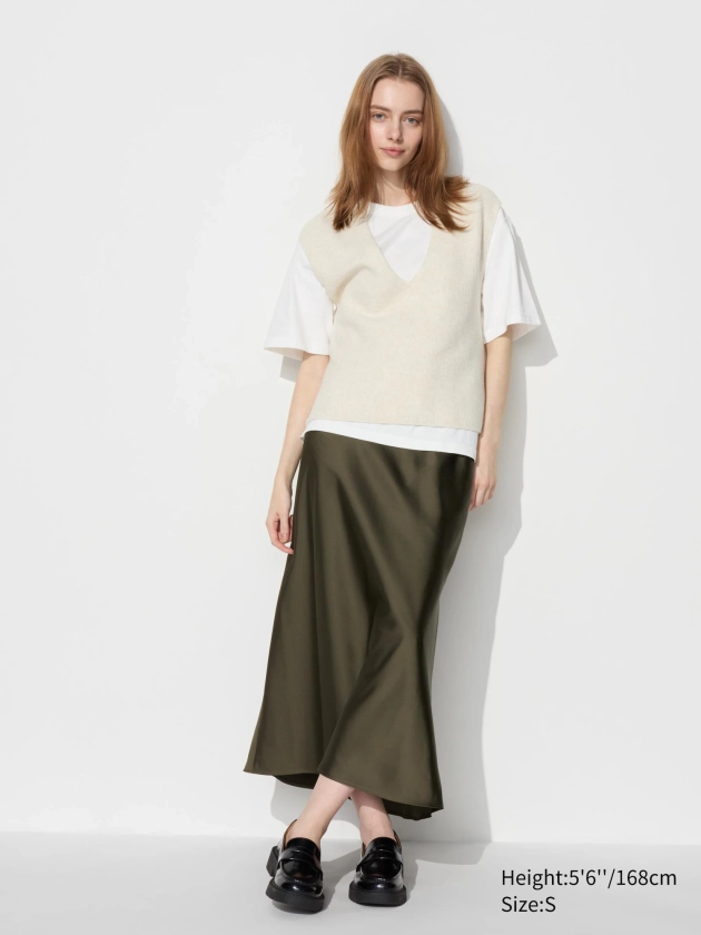 Satin Skirt | UNIQLO US