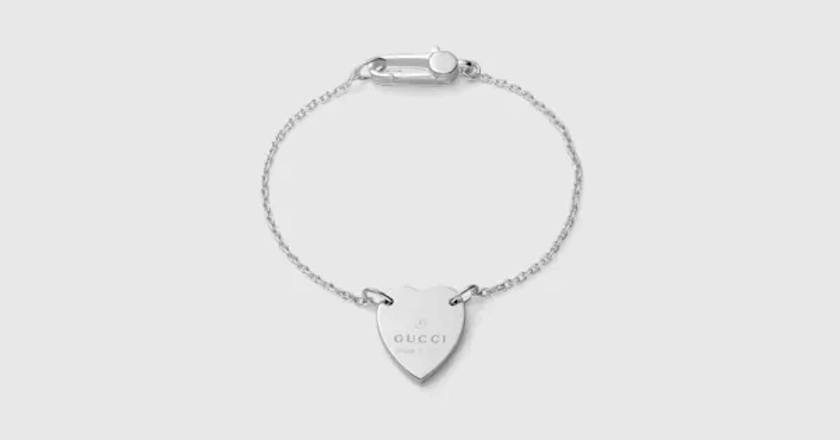 Gucci Trademark bracelet with heart pendant