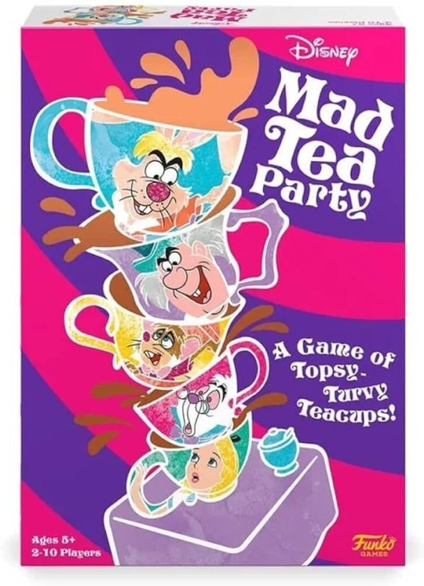 FUNKO GAMES Disney - Mad Tea Party Game