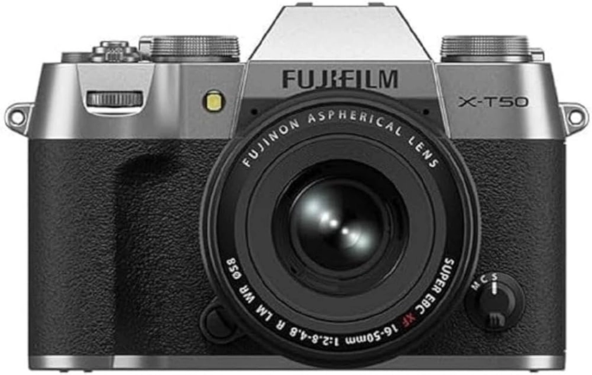 FUJIFILM X-T50 Gris / 16-50mm Kit