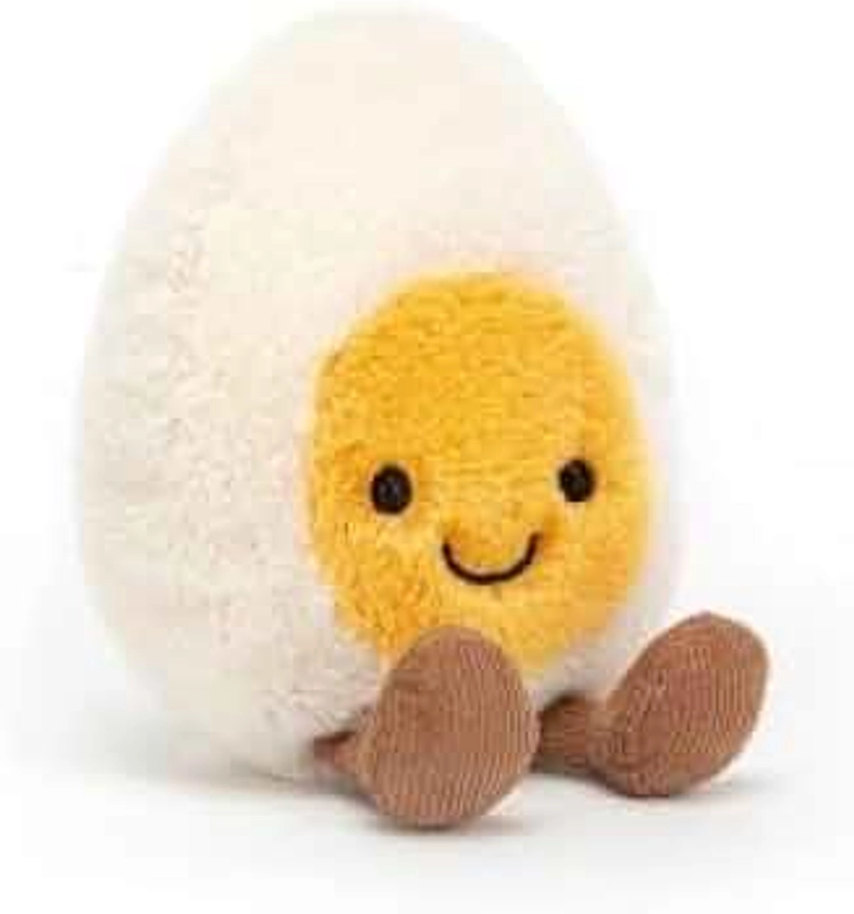 Jellycat Amuseable Happy Boiled Egg - L: 4 cm x l: 8 cm x h: 14 cm