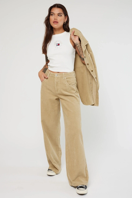 Luck & Trouble Vacancy Cord Pant Tan