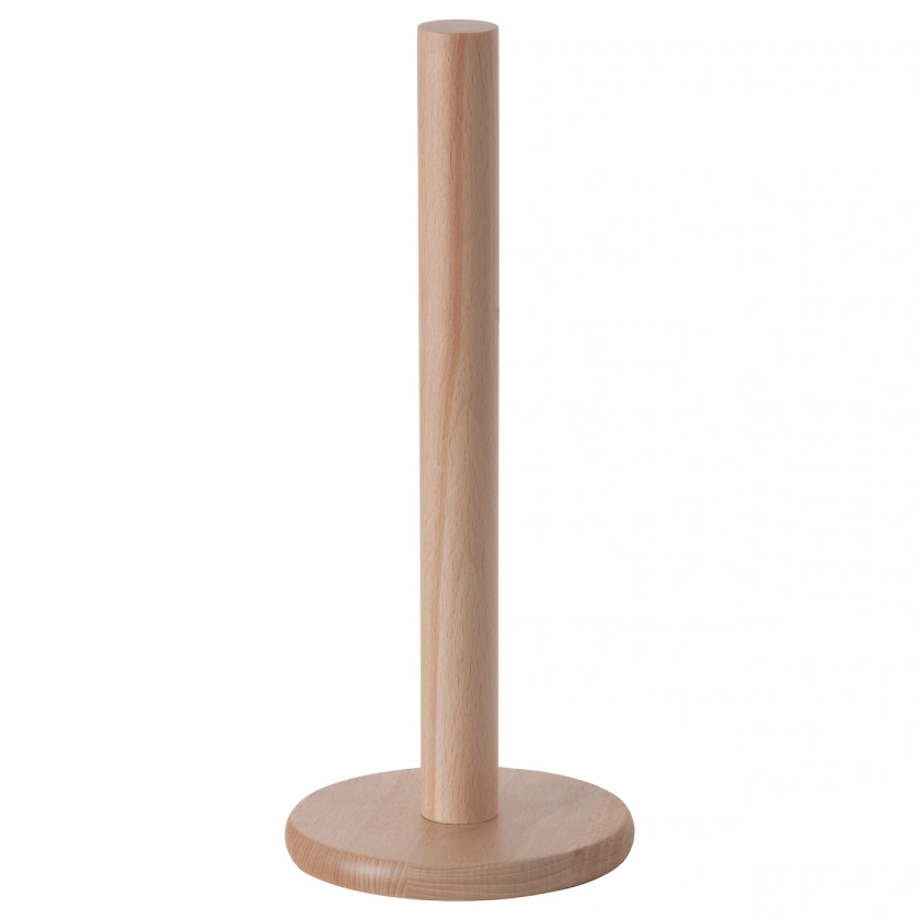 PAMPIG kitchen roll holder, beech - IKEA