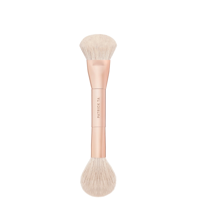 PATRICK TA Dual-Ended Blush Brush | CultBeauty