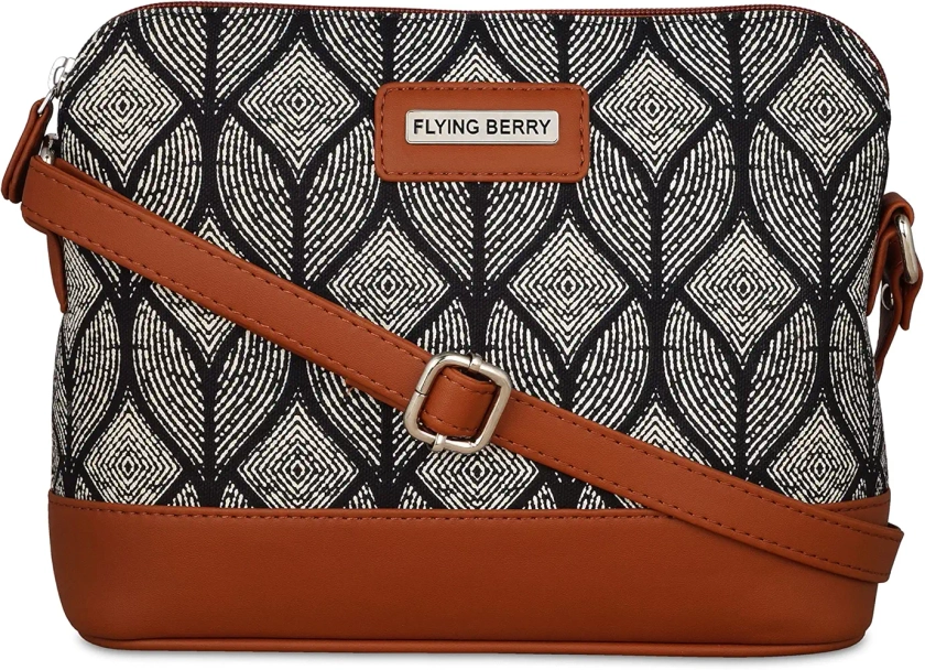 Buy FLYING BERRY Womens Sling bag (BLACK2) at Amazon.in