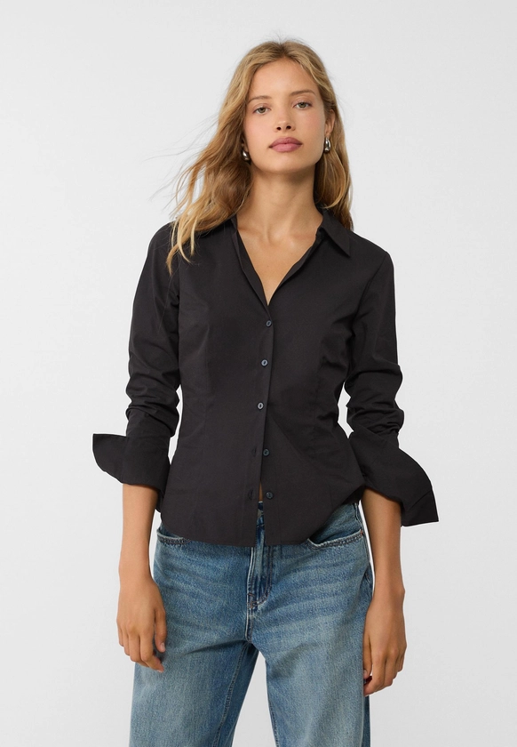 Chemise basique fit - Chemisiers et blouses femme | Stradivarius France