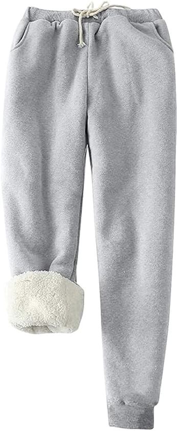 beetleNew Legging pour femme UK - Poches en polaire thermique - Taille élastique - Pantalon décontracté et épais