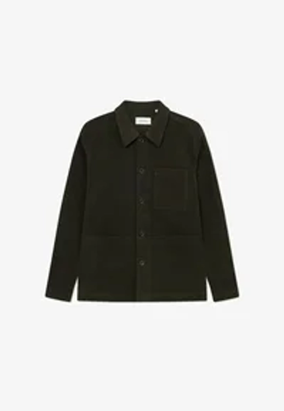 Les Deux JOURNEY OVERSHIRT - Veste mi-saison - rosin/vert foncé - ZALANDO.FR