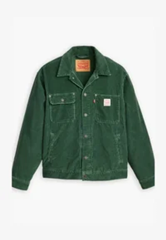 Levi's® Workwear SUNRISE TRUCKER - Veste en jean - python green/vert foncé - ZALANDO.FR