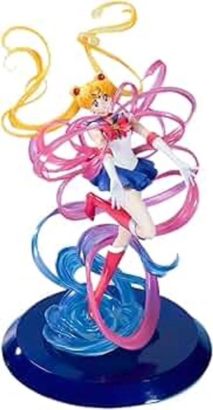 Luxetoys Tsukino Usagi Anime Figure Marinaio Personaggio Figura con Luna Crystal Power Make Up 25 cm Modello Statua per Decorazione