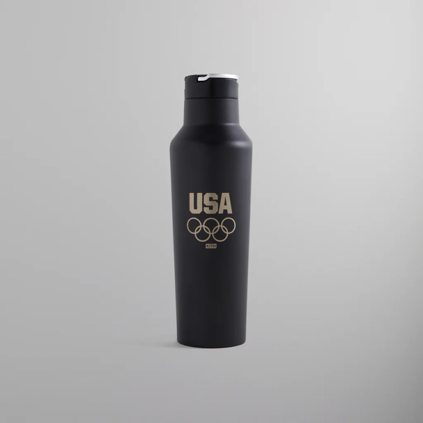 Kith & Corkcicle for Team USA Bottle - Black