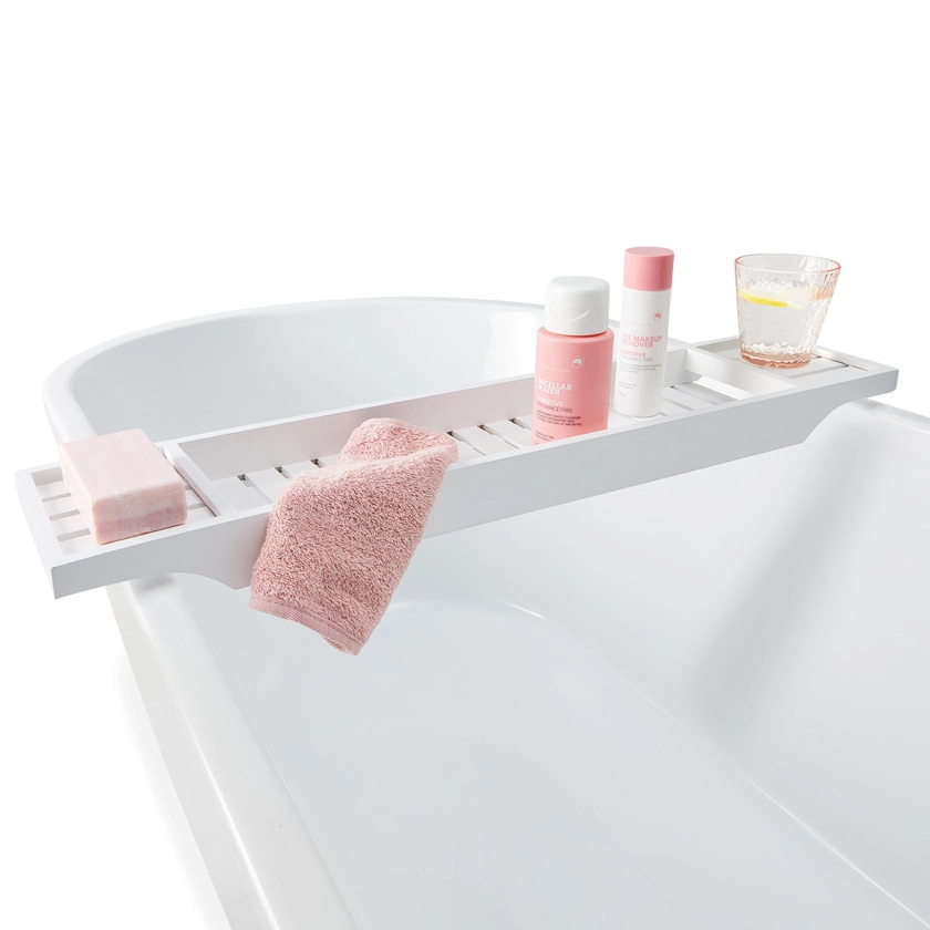 White Bath Caddy