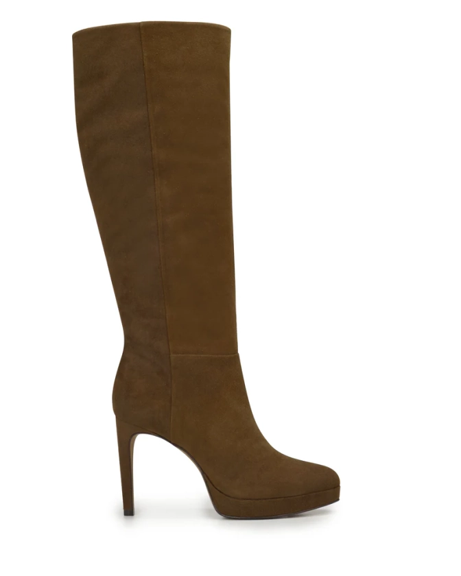 Valeria Extra Wide Calf High Heel Boot