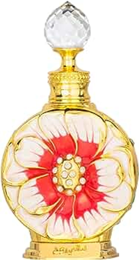 Swiss Arabian Layali Rouge - Luxury Products From Dubai - Lasting And Addictive Personal Perfume Oil Fragrance - A Seductive, Signature Aroma - The Luxurious Scent Of Arabia - 0.5 Oz