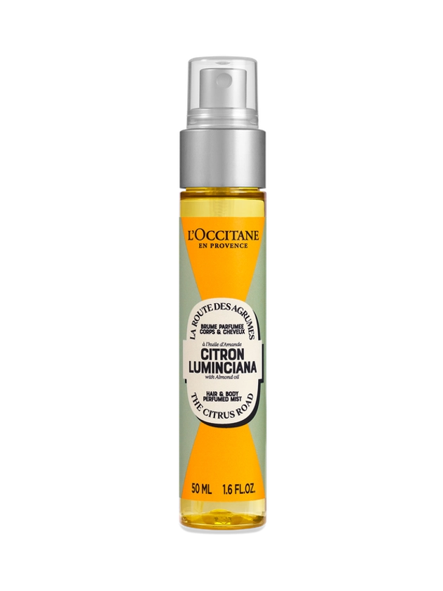 Brume parfumée corps & cheveux Citron Luminciana 50ml | L'OCCITANE FR