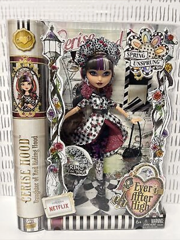 Ever After High Spring Unsprung Doll Cerise Hood Doll Mattel 2014 New | eBay