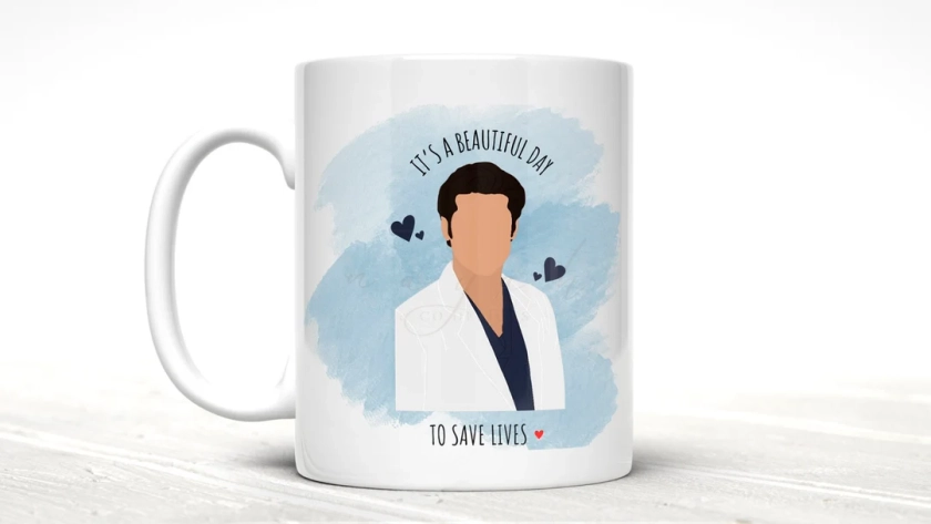 Mcdreamy Mug, Greys Anatomy Mug, Derek Shepherd Gift, Greys Anatomy Gift, Mcdreamy Gift, Patrick Dempsey Gift - Etsy UK