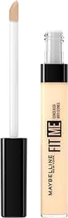 Maybelline Fit Me! Full Coverage Concealer, Matte & Poreless Ultra Blendable, Shade: 06 Vanilla, 6.8 ml