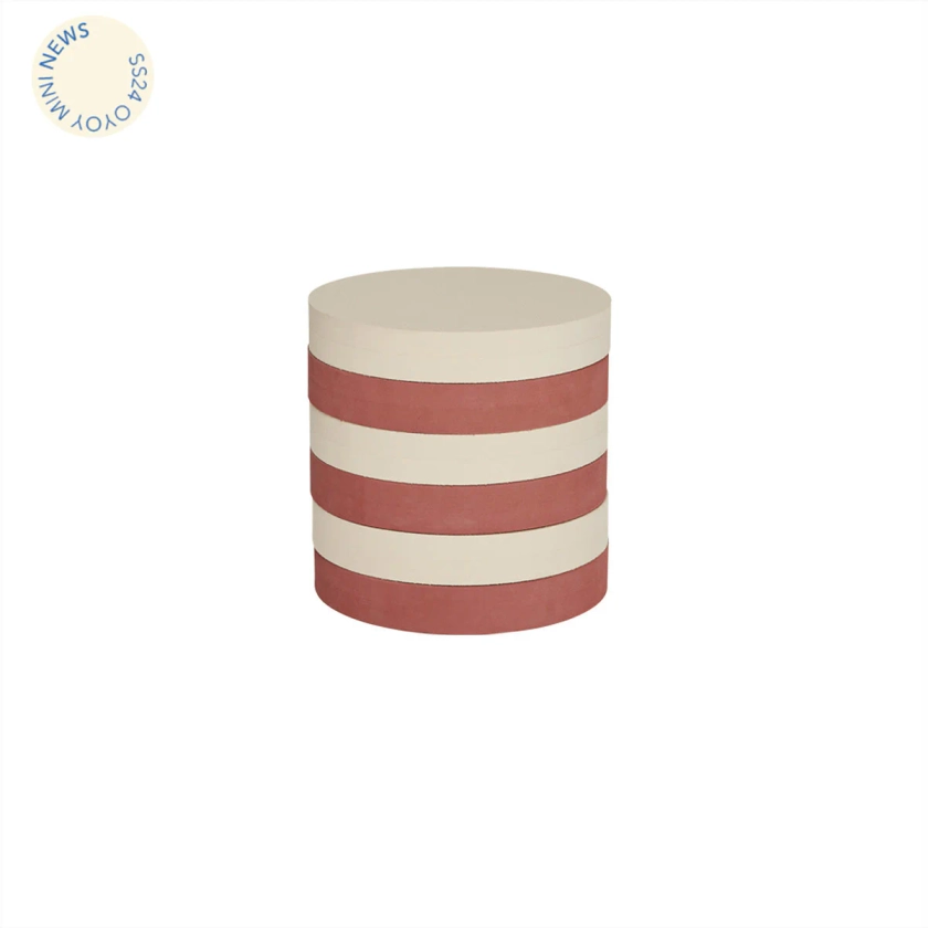 Iro Stacking Stool - Vanilla / Nutmeg