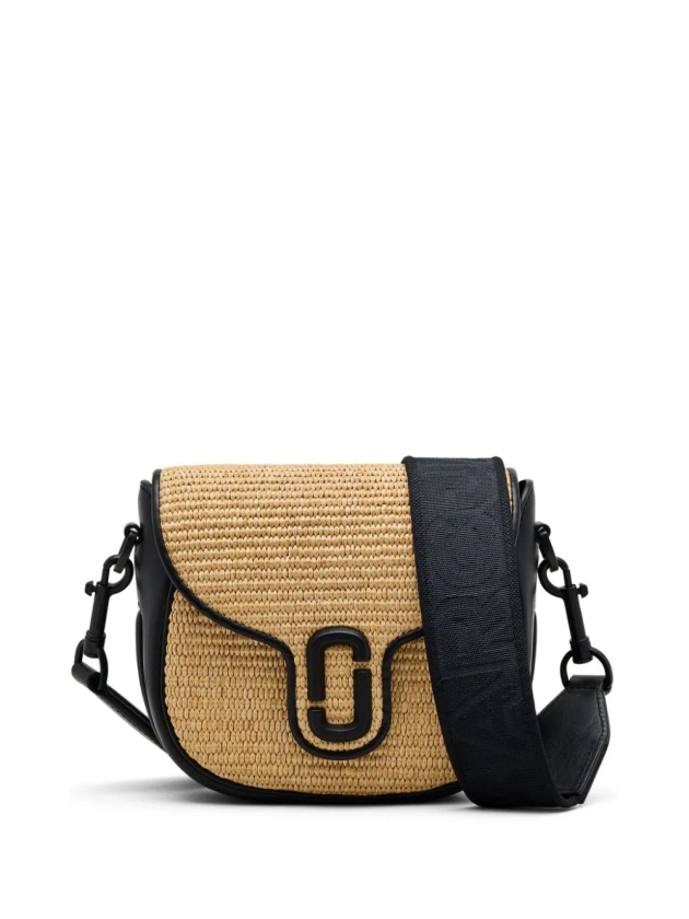 Marc Jacobs The Small Woven J Marc Saddle Bag - Farfetch