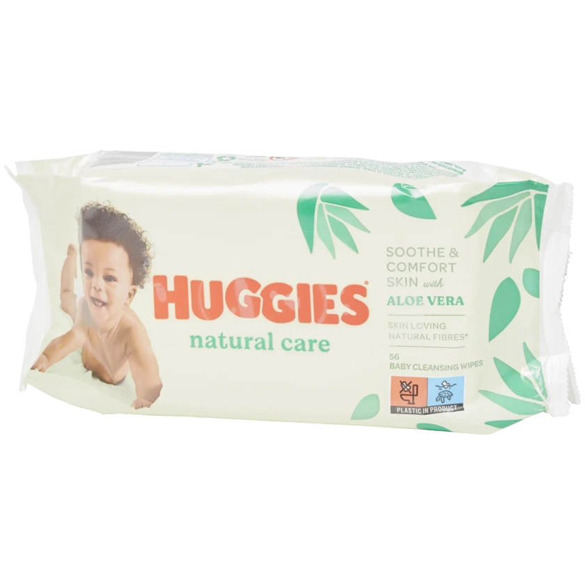 Lingettes pour bébé Huggies Natural Care