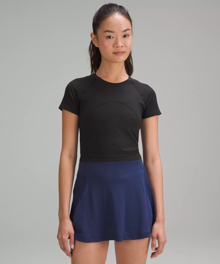 Swiftly Tech Cropped Short-Sleeve Shirt 2.0 | Women's Short Sleeve Shirts & Tee's | lululemon