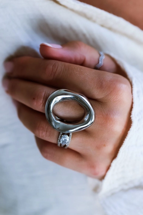 Bague Hope – Argent – Le Dressing de cloé