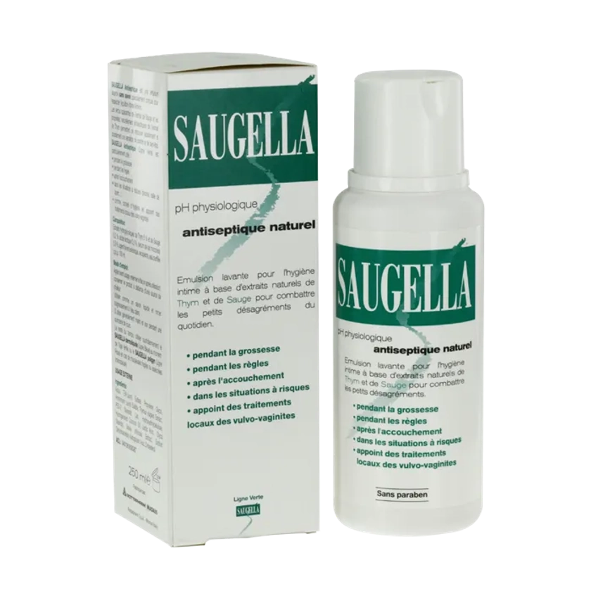 Antiseptique naturel, 250ml | Saugella - Parapharmacie Boticinal