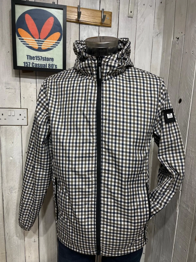 Weekend Offender Cogan Windbreaker Jacket - House Check