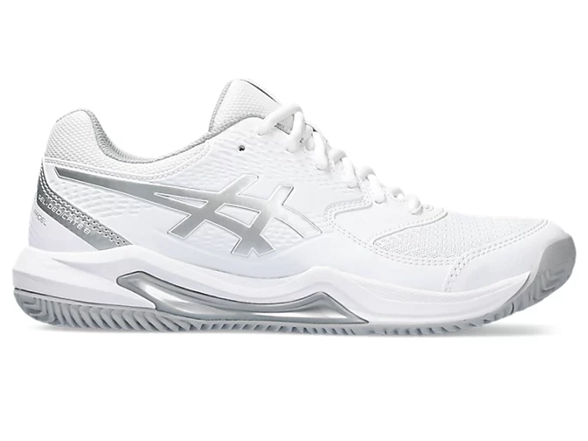 Women's GEL-DEDICATE 8 PADEL | White/Pure Silver | Padel | ASICS UK