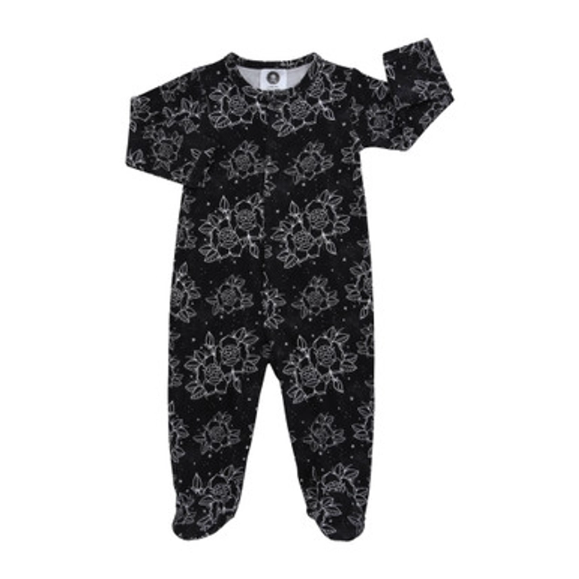 Dark Rose Tattoo Sleepsuit