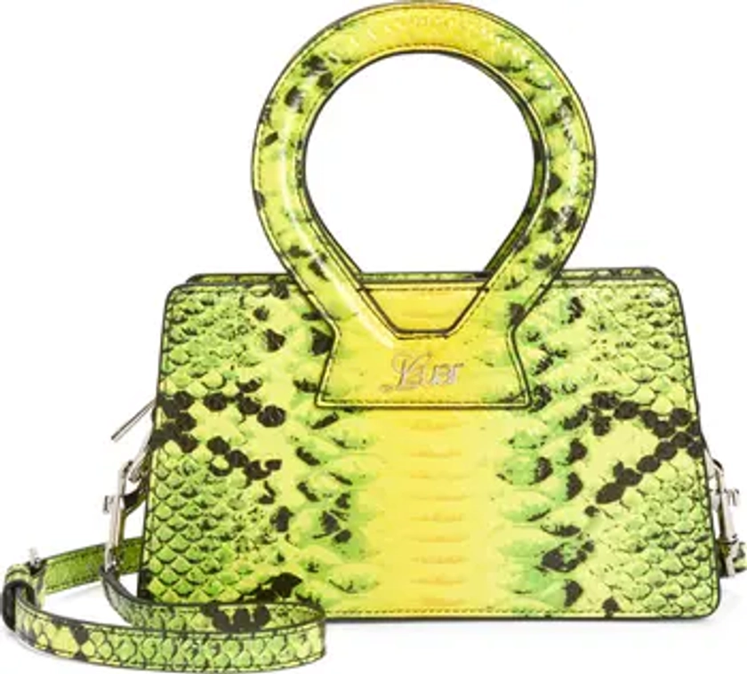 Luar Small Ana Python Embossed Leather | Nordstrom
