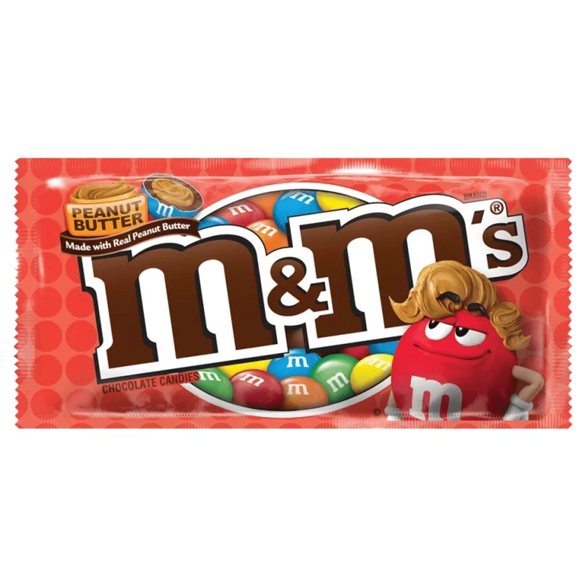 Dražė M&M'S (PEANUT BUTTER), 46,2g | Candy POP