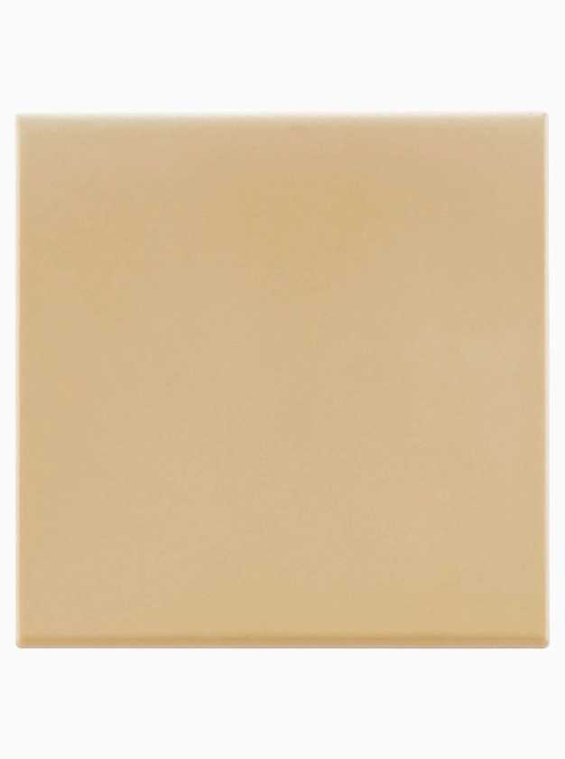 Splash Hessian 15x15cm | Tan Gloss Glazed Wall Tile