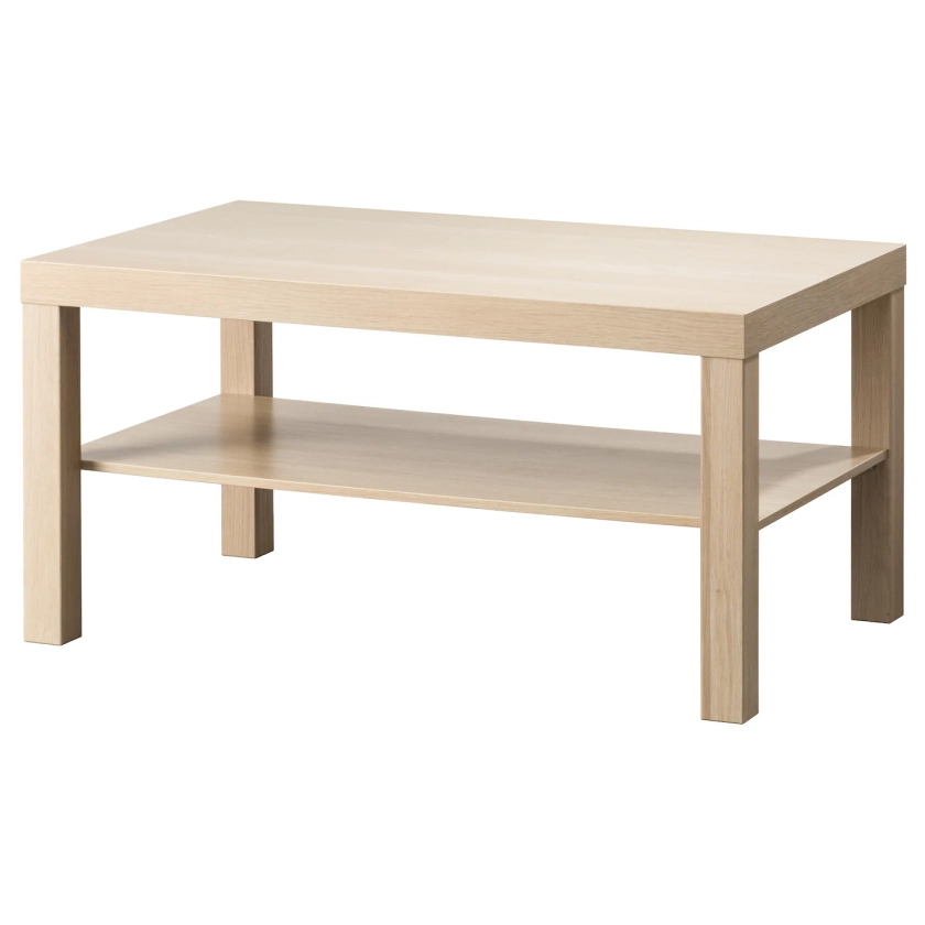 LACK Coffee table - white stained oak effect 35 3/8x21 5/8 "