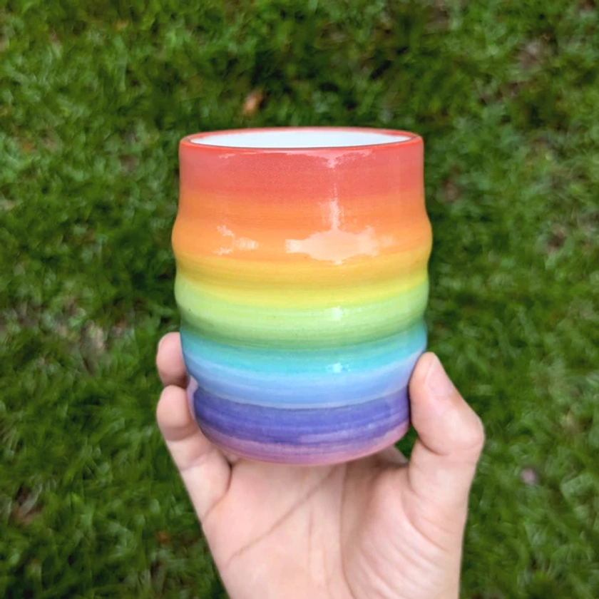Rainbow Gradient Cup
