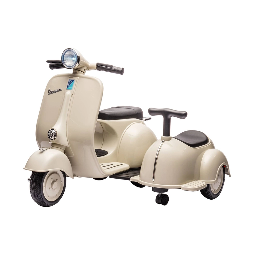 Scooter électrique enfant Vespa 12V, 1 place avec porteur VESPA AVEC PORTEUR