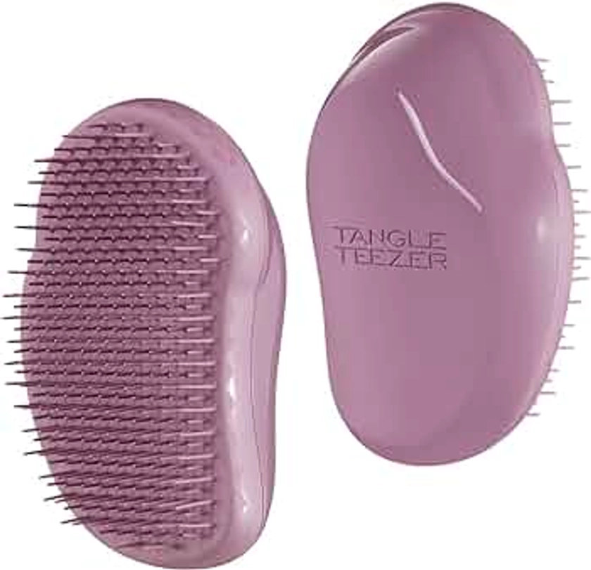Tangle Teezer - Escova de cabelo desemabaraçadora The Original Fine & Fragile para texturas finas e frageis. Cor: Dark Mauve | Amazon.com.br
